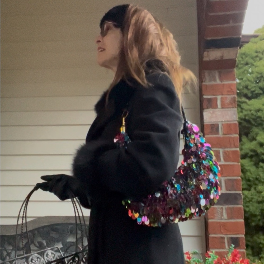 High Quality Multicolor Sequin Statement Holiday … - image 7